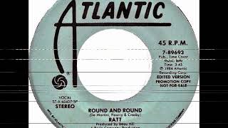 Ratt - Round And Round on FM from a 1948 Wards Airline Console Radio.