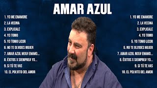 Las 10 mejores canciones de Amar Azul 2024
