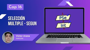 16 - Seleccion múltiple en Pseint (Comando Segun) - Curso PSeInt desde cero