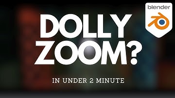 Blender Video Zoom Effect in UNDER 2 MINUTES