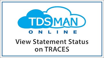View Statement Status on TRACES