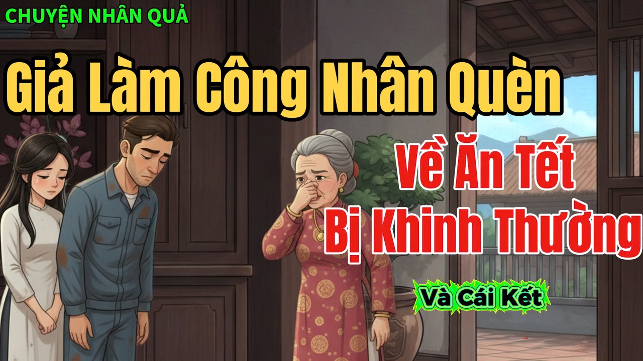 Giả Làm Công Nhân Quèn, Về Nhà Vợ Ăn Tết Bị Khinh Thường Và Cái Kết! | Chuyện Nhân Quả