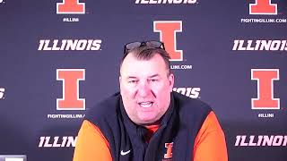 Introductory press conference: Illini OC Barry Lunney Jr.