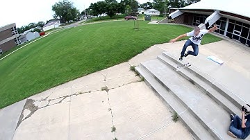 Re-learning Tre-flips Down Stairs - Brad Jensen