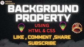 Full Screen Background Image with HTML CSS | Responsive Full Page Background Image CSS