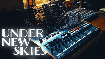 under new skies | Ambient jam w/ Minibrute 2S + Monome Crow + VCV Rack