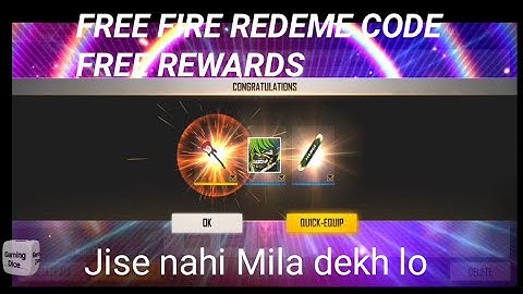 REDEEM CODES REWARDS IN FREE FIRE - para Samsung,A3,A5,A6,A7,J2,J5,J7,S5,S6,S7,S9,A10,A20,A30,A50