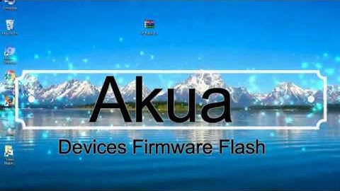 How to Flashing Akua firmware (Stock ROM) using Smartphone Flash Tool