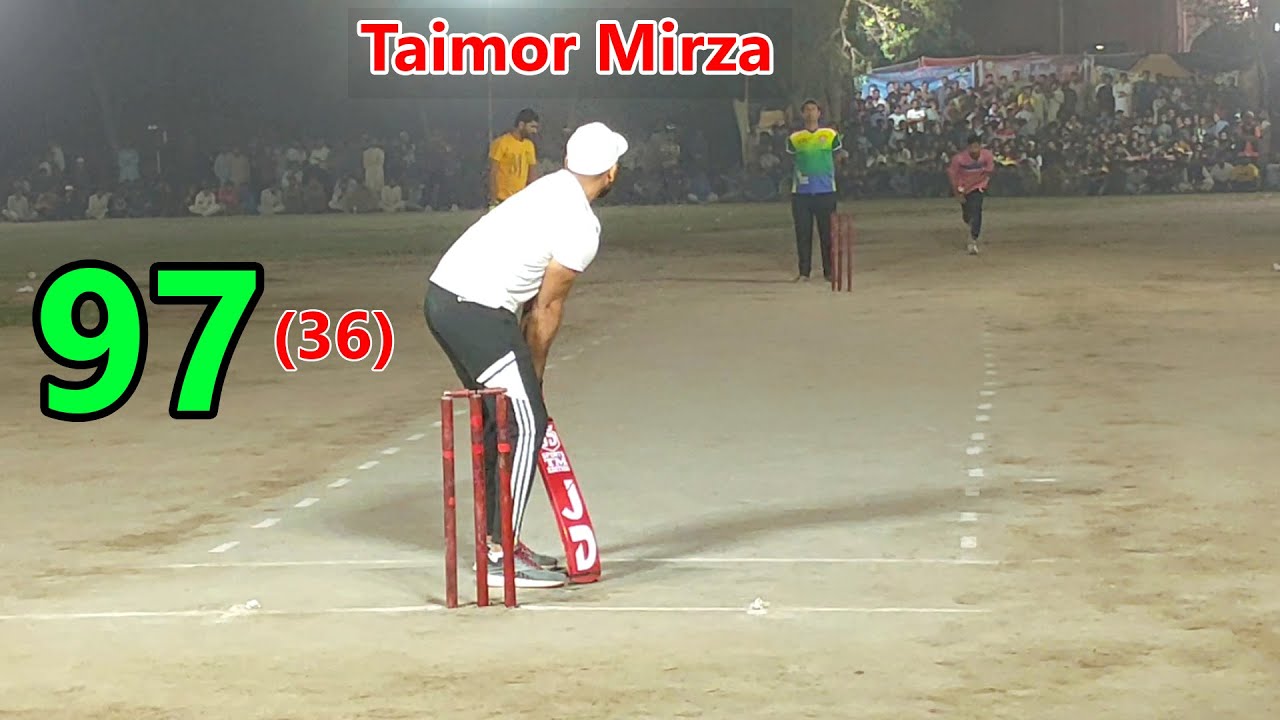 BIG Final 97 Runs Required in 36 Balls Taimoor Mirza Batting VS Hassan ...