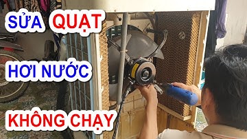 cách sửa quạt hơi nước không chạy do cháy động cơ quạt