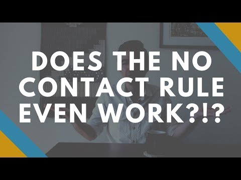 Does the No Contact Rule Work? It Won&rsquo;t Fix Everything...