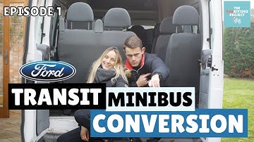 Ep1: Buying and Stripping the Minibus / FORD TRANSIT CAMPERVAN CONVERSION START 2 FINISH / UK