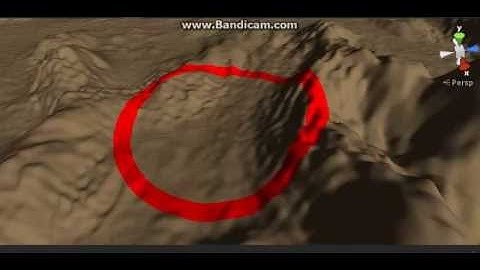 Unity shader : Circle on terrain