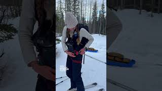 Part 1 of Dani Lister's 4 day ski traverse in the Yukon 🏔️