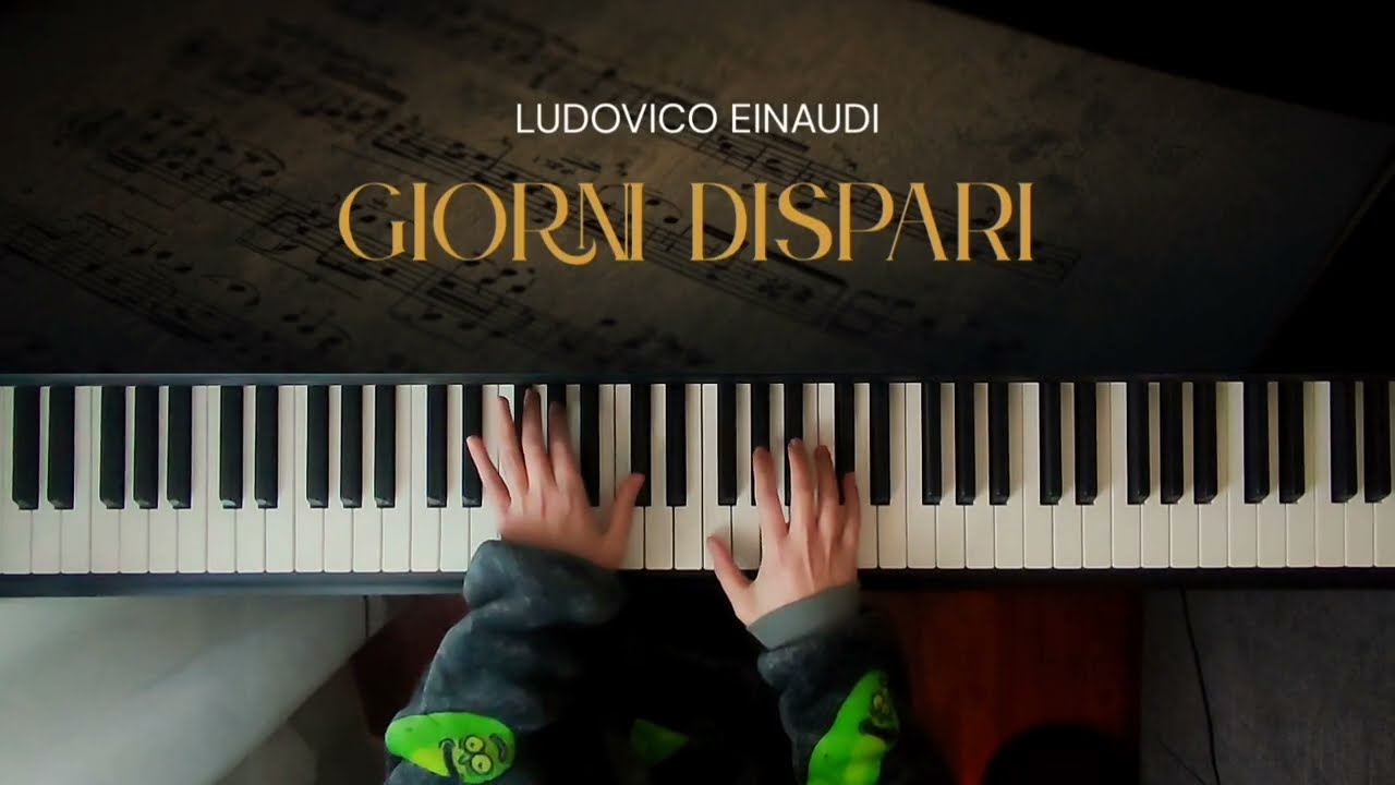 Giorni Dispari. Ludovico Einaudi piano cover Giorni Dispai (cover)