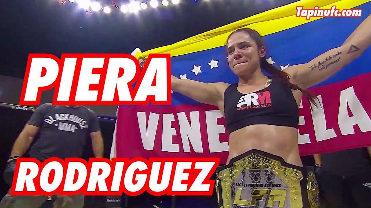 Piera “La Fiera” Rodriguez Undefeated LFA Strawweight Champ Making Noise in the UFC