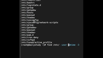how to find file modified in last 3 days | #dailystudylinux