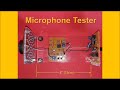 Microphone Tester - Bargraph VU Meter