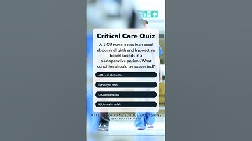 🧠 Did You Get It Correct? Answer Is In The Comments! Subscribe for More! #ICU #Nurse