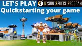 DYSON SPHERE PROGRAM - Humble Beginnings - By The Book: Let's Play/Tutorial #1