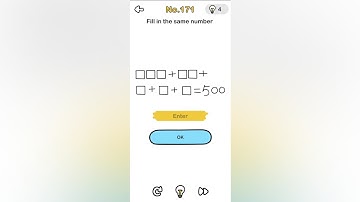 Brain Out 🧠 chapter : 171 to 180