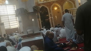 تلاوة الجمعة بصوت القارئ واثق ابو عبيده في جامع خالد بن الوليد