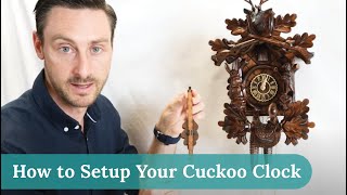 How to Setup Your Cuckoo Clock | Mechanical Cuckoo Clock Unboxing & Set Up