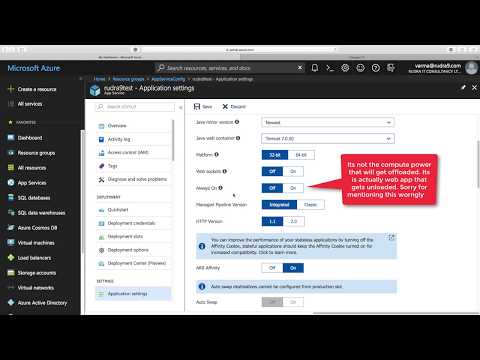 Lab demo  -  Azure App configuration using Azure Portal