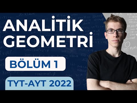 Analitik Geometri -1 (Eksiksiz, Ezbersiz)