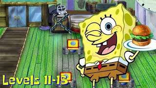 EB Plays SpongeBob Diner Dash - Levels 11-15