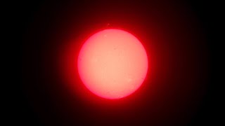 The Sun in 4K HDR 今日の太陽