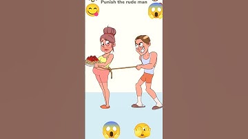 Punish the rude man 🤬 impossible date 2 😄 Tricky riddle level 319#viral#shorts #shortvideos#funny