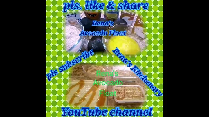 HOW TO MAKE GRAHAM'S  FLOAT RECIPE | EASY PANG NEG...