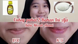 HOW TO GET NATURALLY RED LIPS