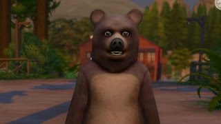 THE LONELY BEAR - Sims 4 Outdoor Retreat Ep 2 THE LONELY BEAR - Sims 4 Outdoor Retreat Ep 2
