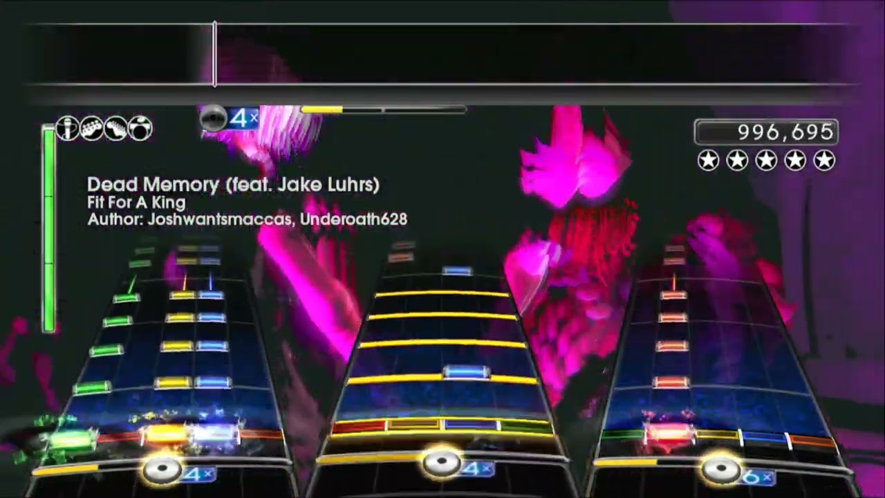 Rock Band 2 DX: Fit For A King: Dead Memory [[[FULL BAND SHOWCASE]]