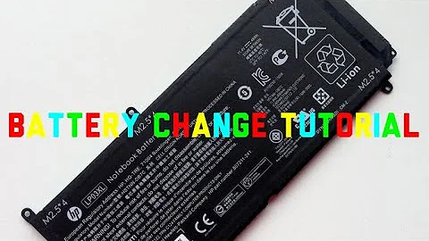 How To Change The Battery In Newer HP Envy Laptops
