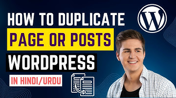 How to Duplicate a Page or Post in WordPress? | WordPress Tutorial for Beginners [Hindi/Urdu] 🔥🔥🔥