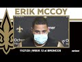 Erik McCoy on David Onyemata, Week 12 Prep | Saints-Broncos Week 12