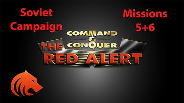 Red Alert 1: Soviet Campaign HD Gameplay (Mission 5+6)