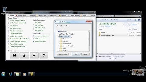 Mini Mouse Macro - How to run a  saved macro on Windows startup