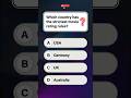 Which country has the strictest movie rating rules #trivia #quiz #shorts