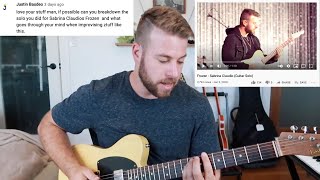Frozen Truth is Tour 2019 Guitar Solo Breakdown (Sabrina Claudio)