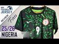 Nigeria Away Jersey 25/26 (adjersey) Fan Version Review
