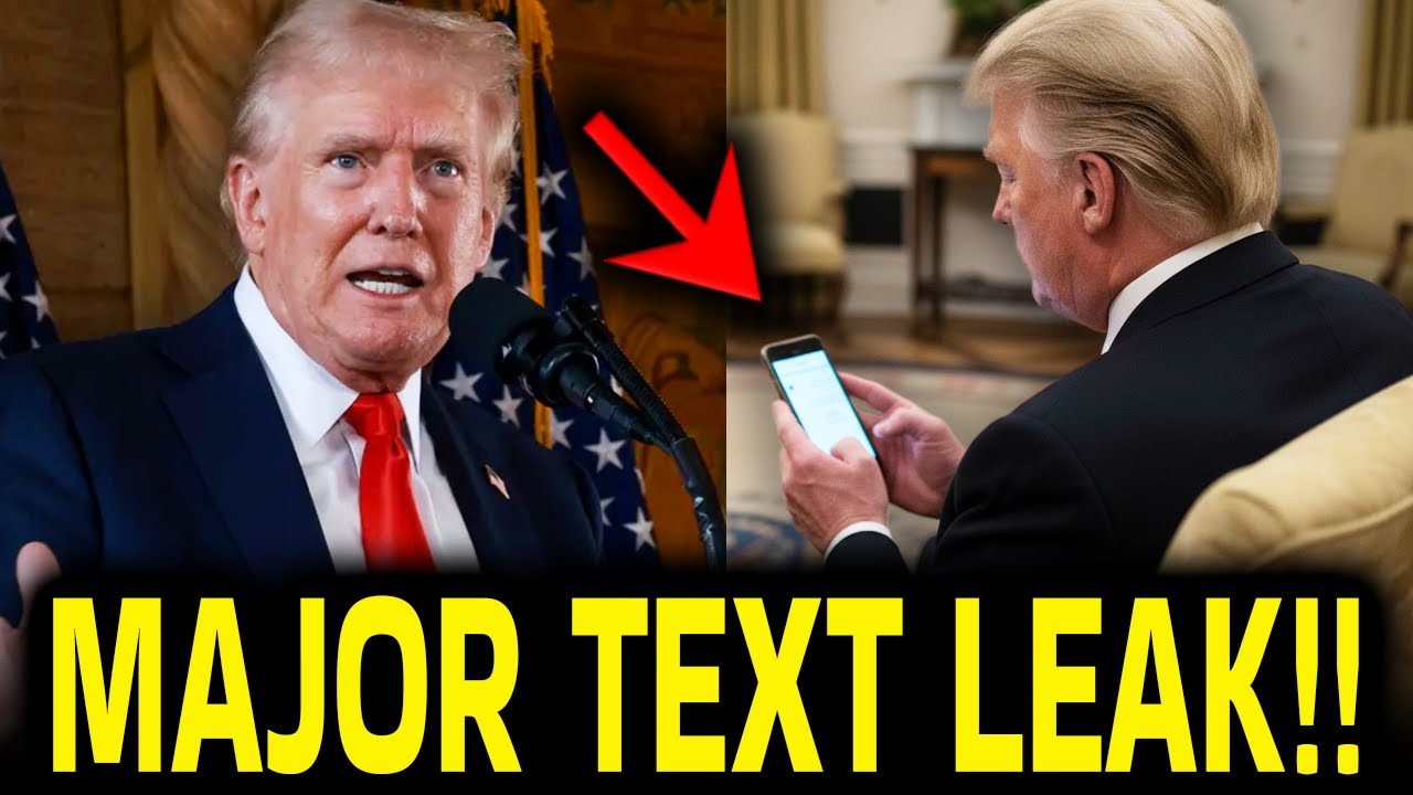 Trump's Texts Just LEAKED... And It's REALLY BAD! - YouTube