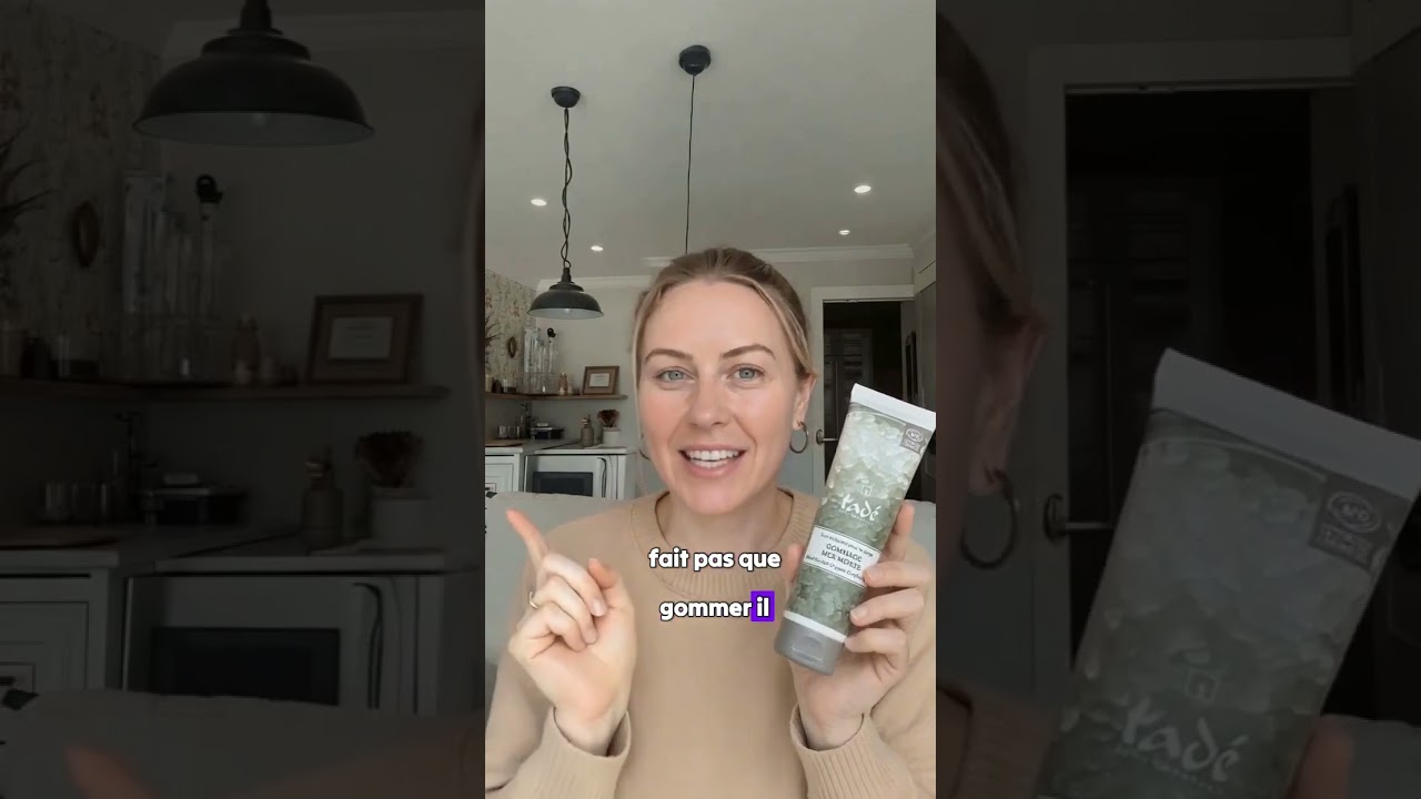 Peau neuve en 1 min : Test du Gommage Tadé Bio 🌊 