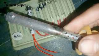 how to change soldering iron coil