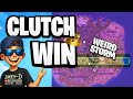 Clutch WIN in Battle Royale! These storm shapes were CRAZY! #fortnite #fortnitegameplay 