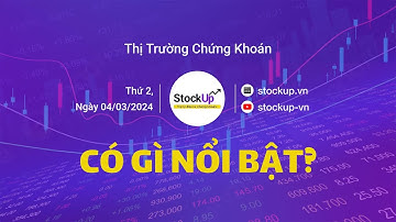 Chứng khoán hôm nay 04/03: Các sự kiện QUAN TRỌNG và Tổng hợp giao dịch trong ngày.