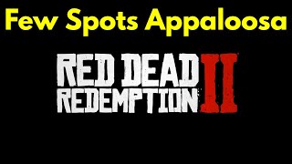 4k Few Spot Appaloosa   Red Dead Redemption 2 location